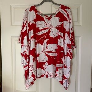 COPY - Simply Sisters Lola Miller Designs, XL, Criss-cross Blouse Top, NWT